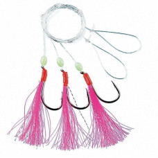 Makrel forfang pink tinsel str.2
